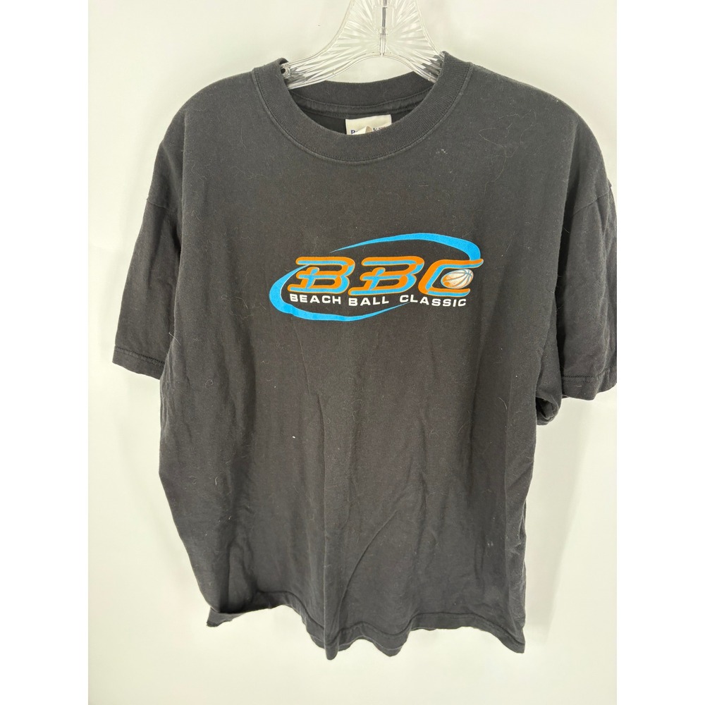 Reebok BBC Beach Ball Classic Black Graphic T-Shirt Men's‎ Size L